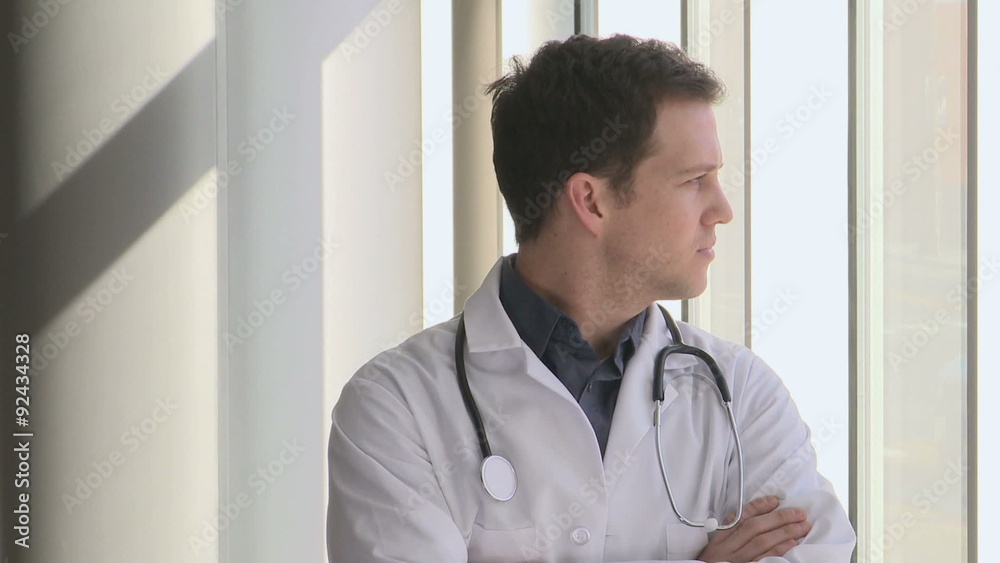 Male Doctor early 30's - Serious Male Doctor early 30's - Serious