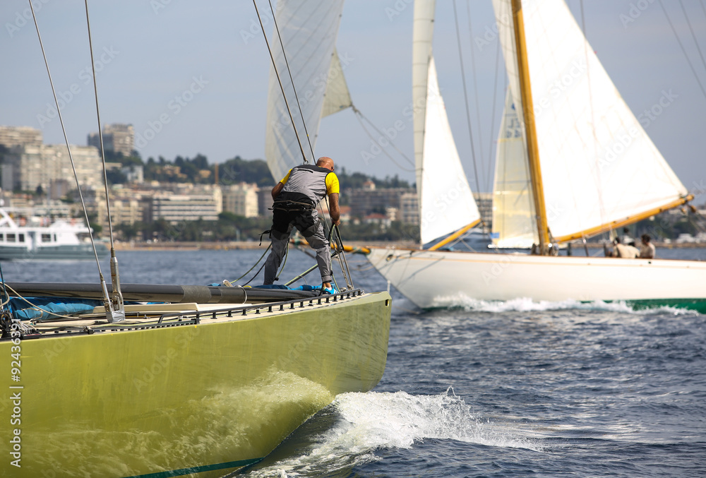 Obraz premium voiliers