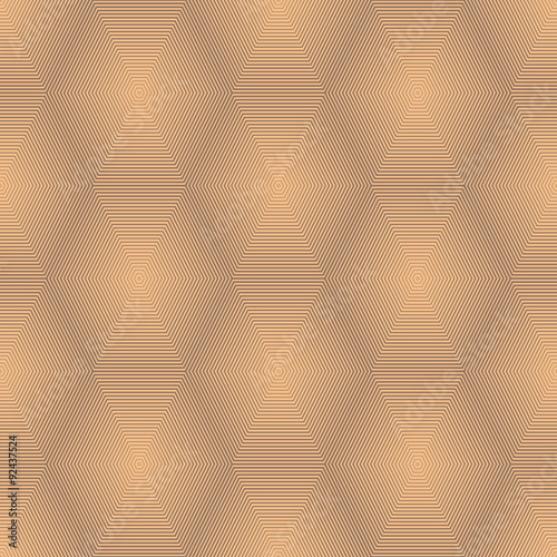 Geometric abstract seamless pattern. Background design in woody colors. Vector illustration