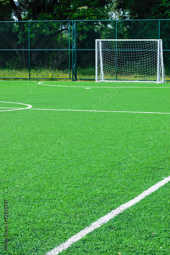 Wallpaper Mural Artificial turf football field Torontodigital.ca