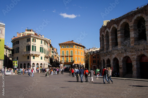 Piazza Bra in Verona