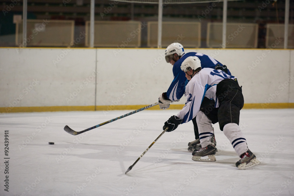 Obraz premium ice hockey sport players