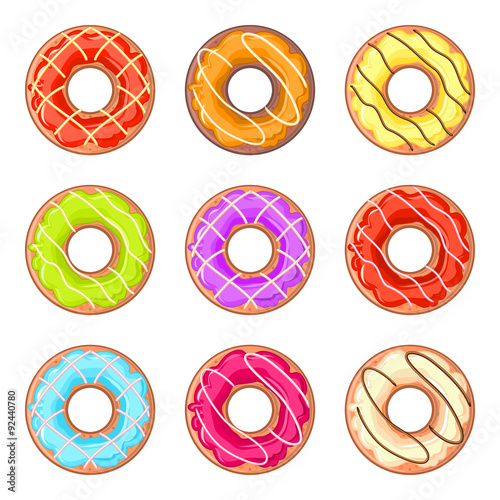 Lined donuts