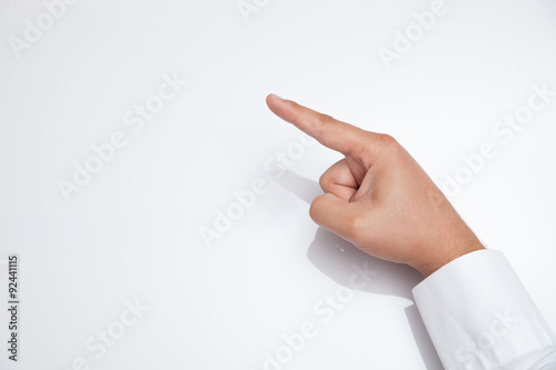 Finger pointing