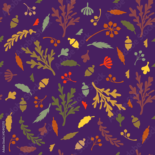 Pattern of leaves and plants.   © br_mary