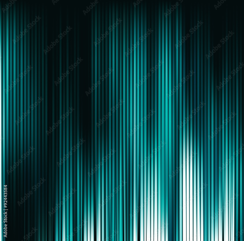 Abstract background. Motion turquoise vertical lines. Vector tec Abstract background. Motion turquoise vertical lines. Vector tec