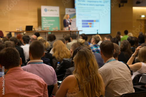 Audience at the conference