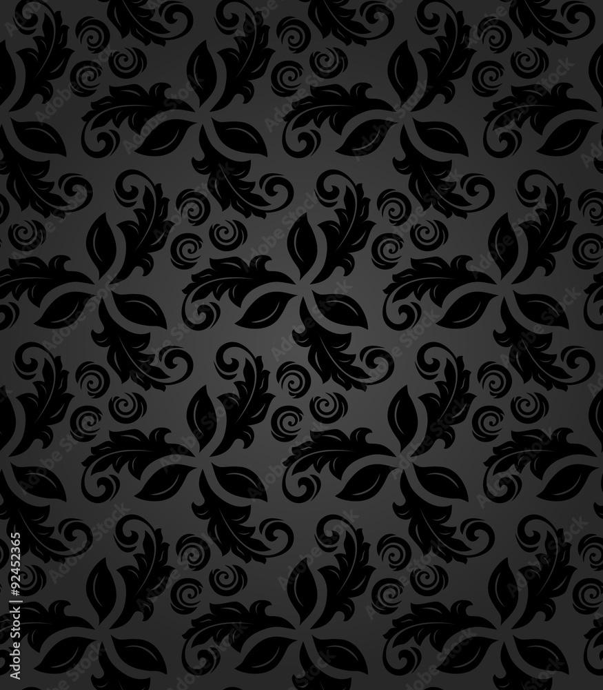 Floral Fine Seamless Vector Pattern Floral Fine Seamless Vector Pattern