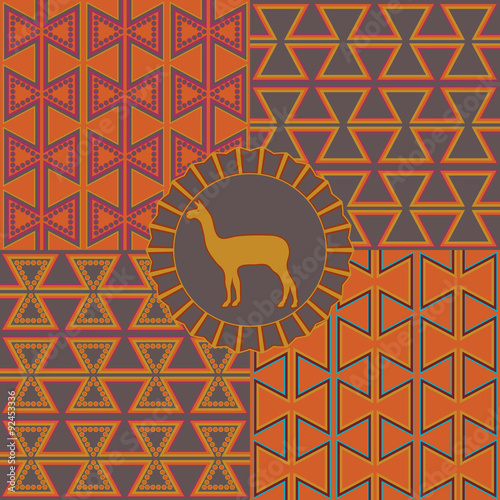 the Colombian national pattern