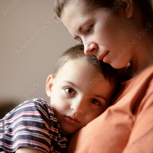 mother and son