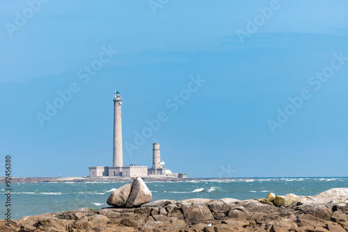 The old Lighthouse of Barfleur, France, Normandy 2015