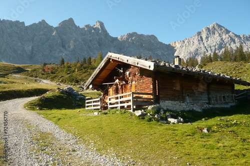 Hütte im Karwendel