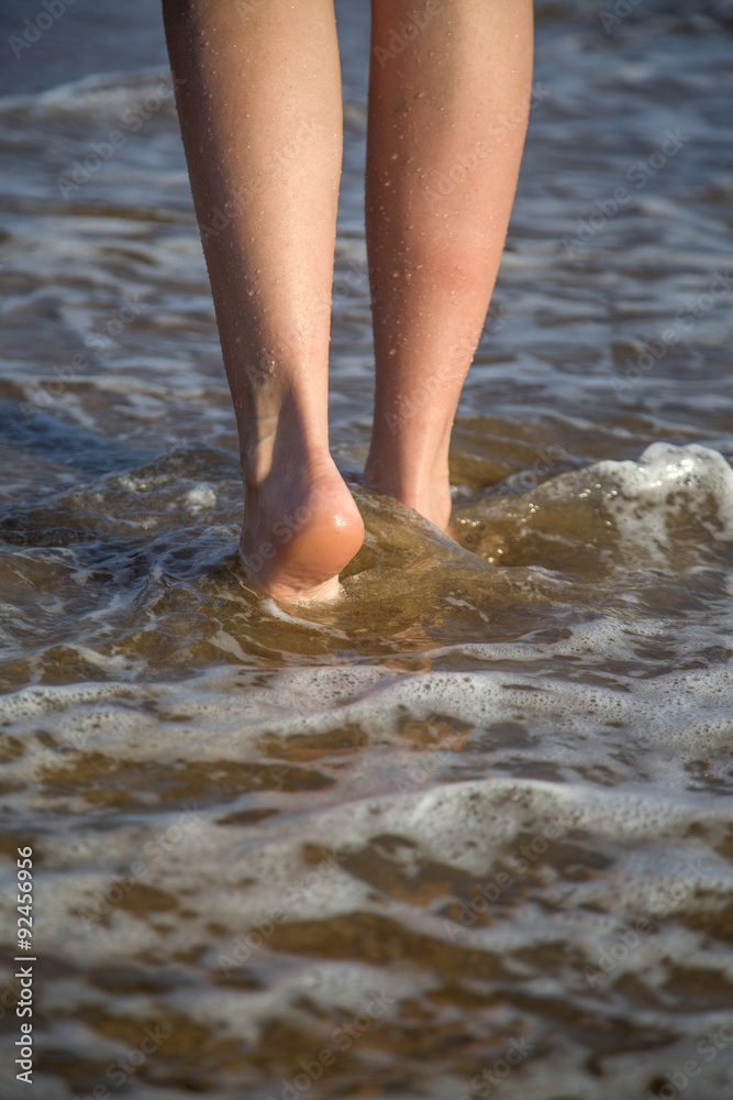 Legs in the sea Legs in the sea