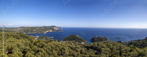 View at Paleokastritsa  Corfu