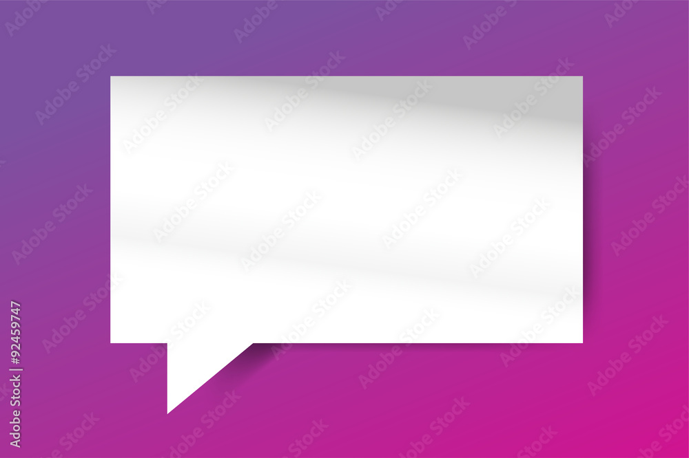 Quote blank template bubble empty design Quote blank template bubble empty design