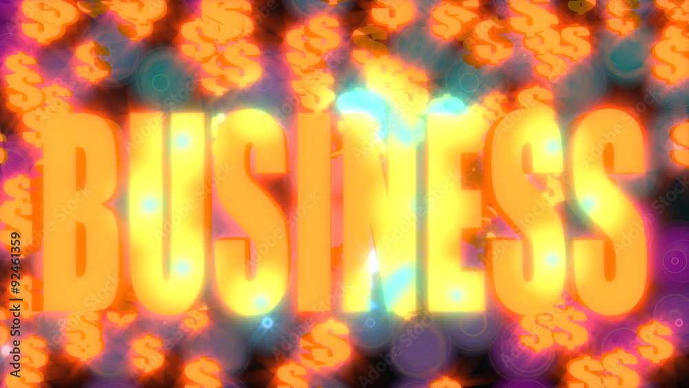 blurred glowing motion dollar particles animation business background blurred glowing motion dollar particles animation business background