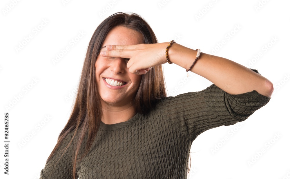 woman covering her eyes woman covering her eyes