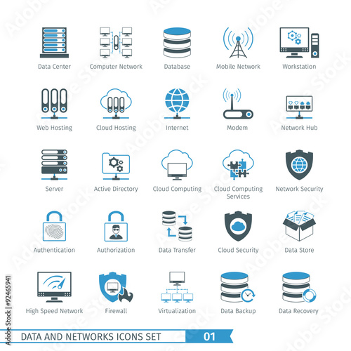 Networks Icon Set 01