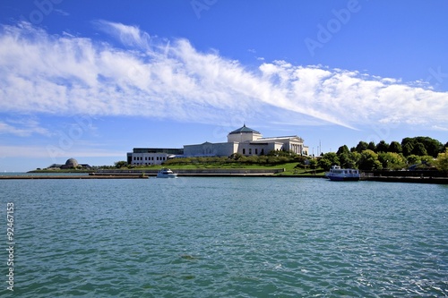 Chicago bay, shedd aquarium photo