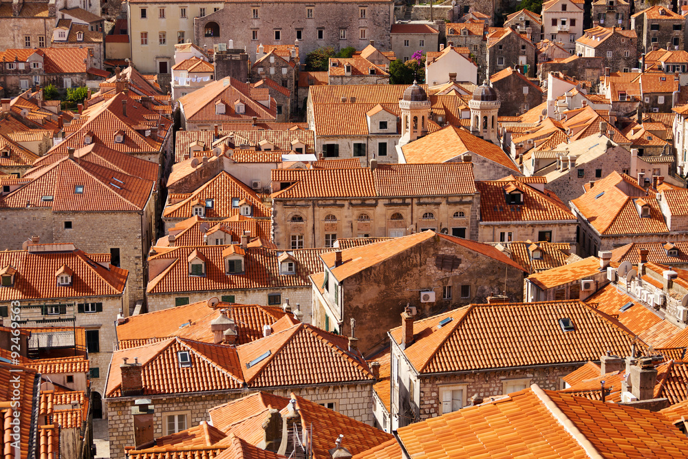 The roofs of the old town