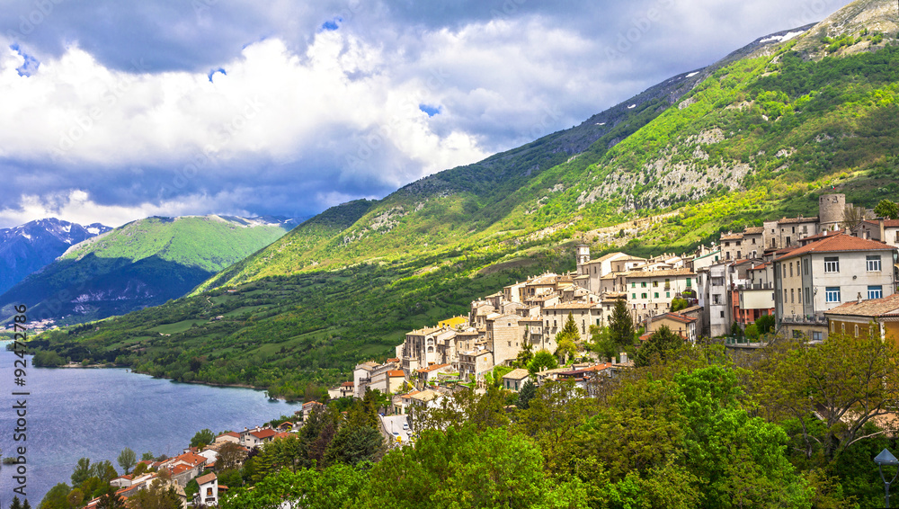 most beautiful villages of Italy - Barrea in Abruzzo