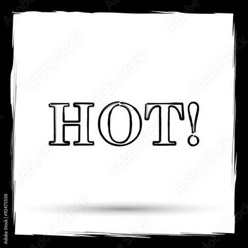 Hot icon