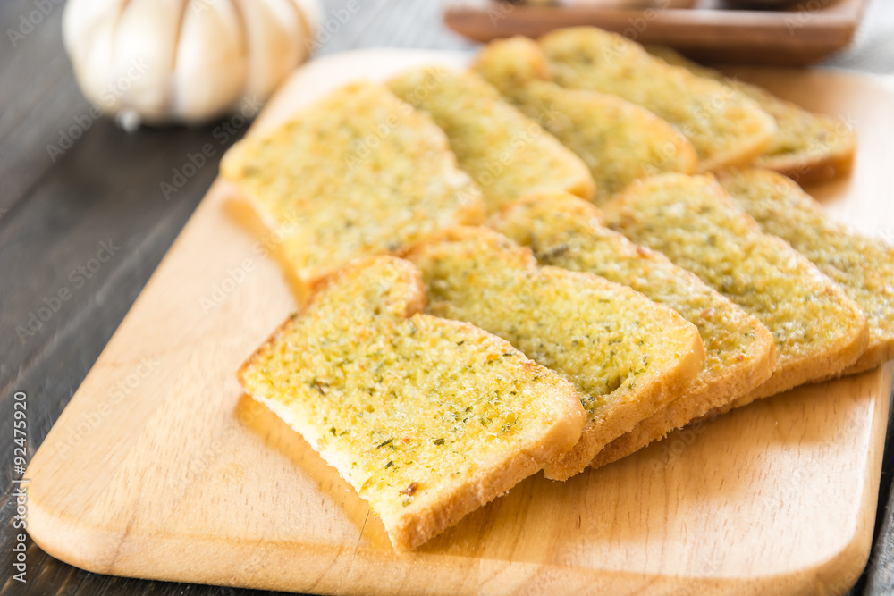 crispy bread garlic