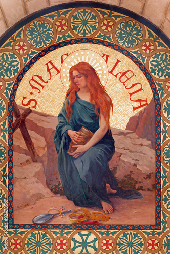 Jerusalem - paint of Saint Mary Magdalen