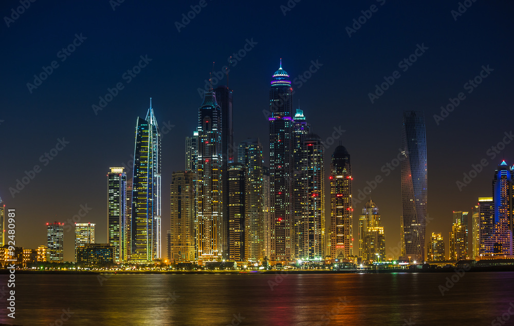 Obraz premium Dubai Marina. UAE