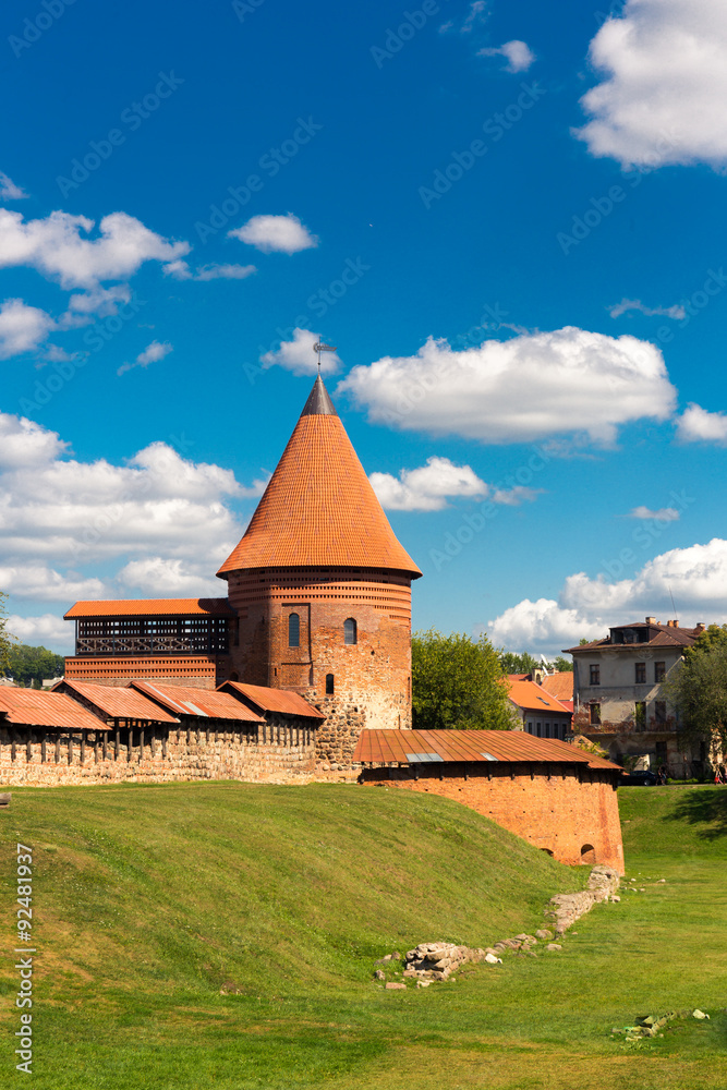 Fototapeta premium Old castle in Kaunas