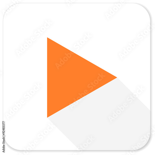 Free Download play flat icon - GFXLoad
