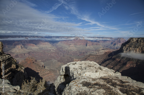 Winter Fog in the Grand Canyon, Arizona 2015-10-02 5 photo