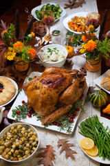 Rustic Thankgiving Dinner