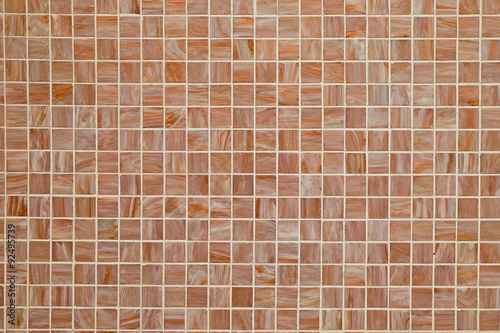 Brown square tiled background
