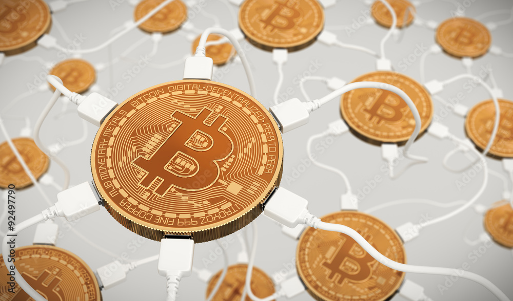 Bitcoins Connected To The Neural Network Bitcoins Connected To The Neural Network