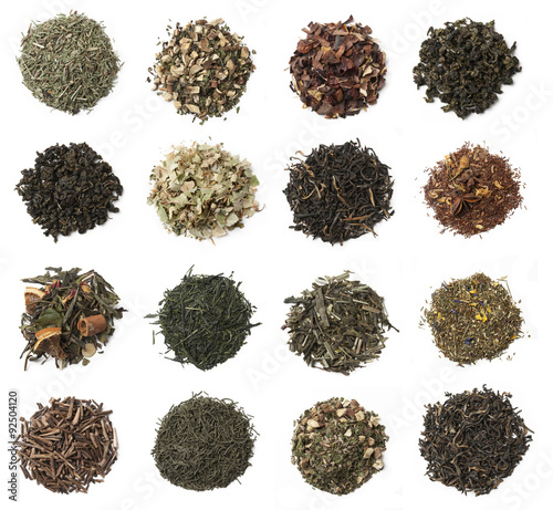 Variety of teas