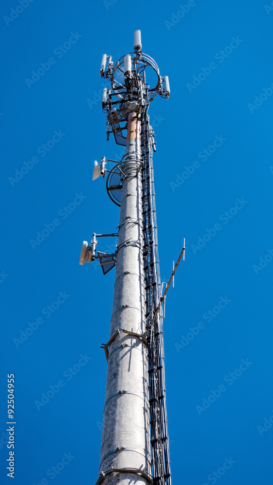 High-Tech Electronic Communications Tower High-Tech Electronic Communications Tower
