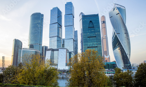 Moscow City - Moscow International Business Center, Russia