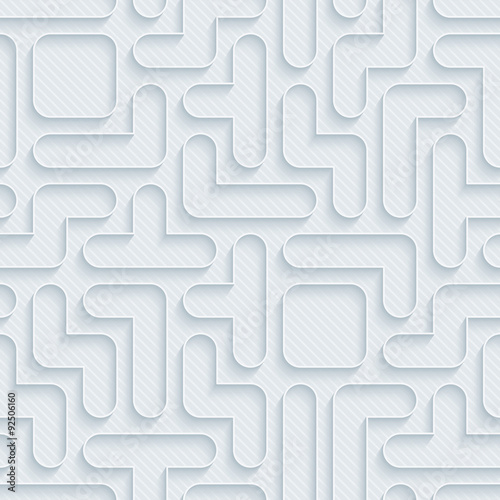 Tetris wallpaper. 3d seamless background. Vector EPS10.