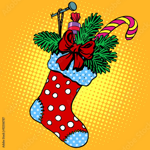 Christmas sock for gifts