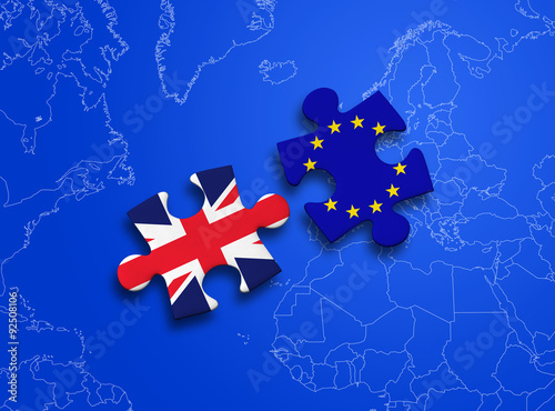 Puzzle European Union United Kingdom photo