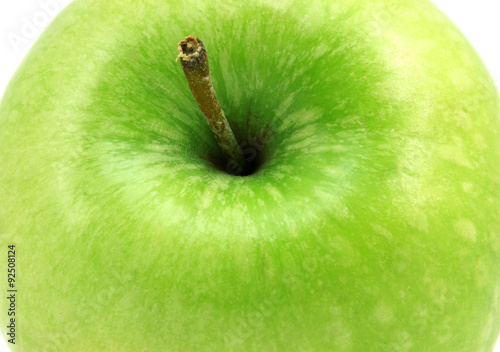 The core of green apple