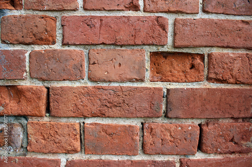 Red brick walls