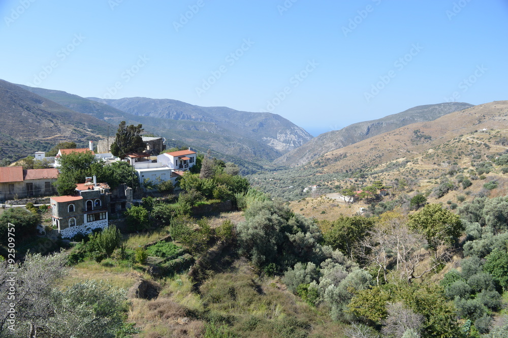 Campagne de Crète - Village de Kefali