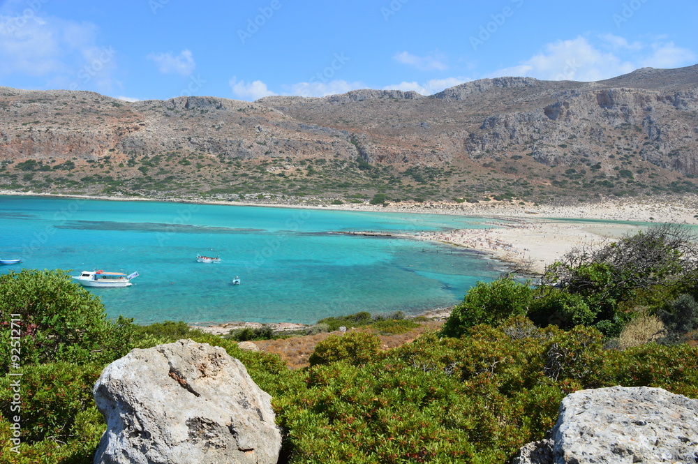 Vue sur le lagon de Balos - Crète