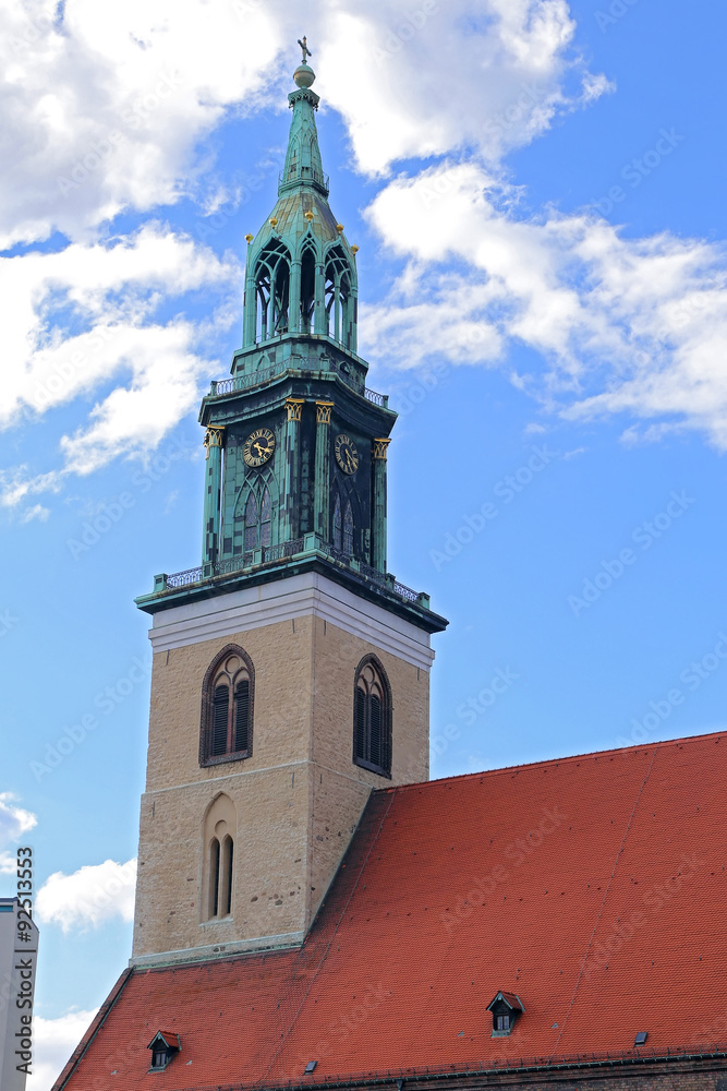 known in German as the Marienkirche