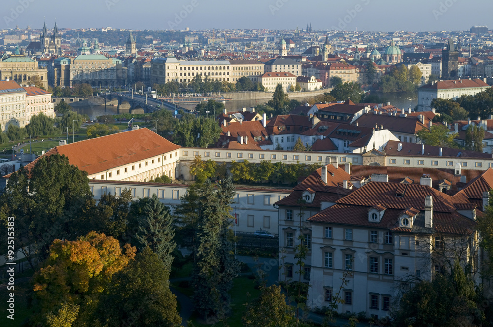 Prague - top view