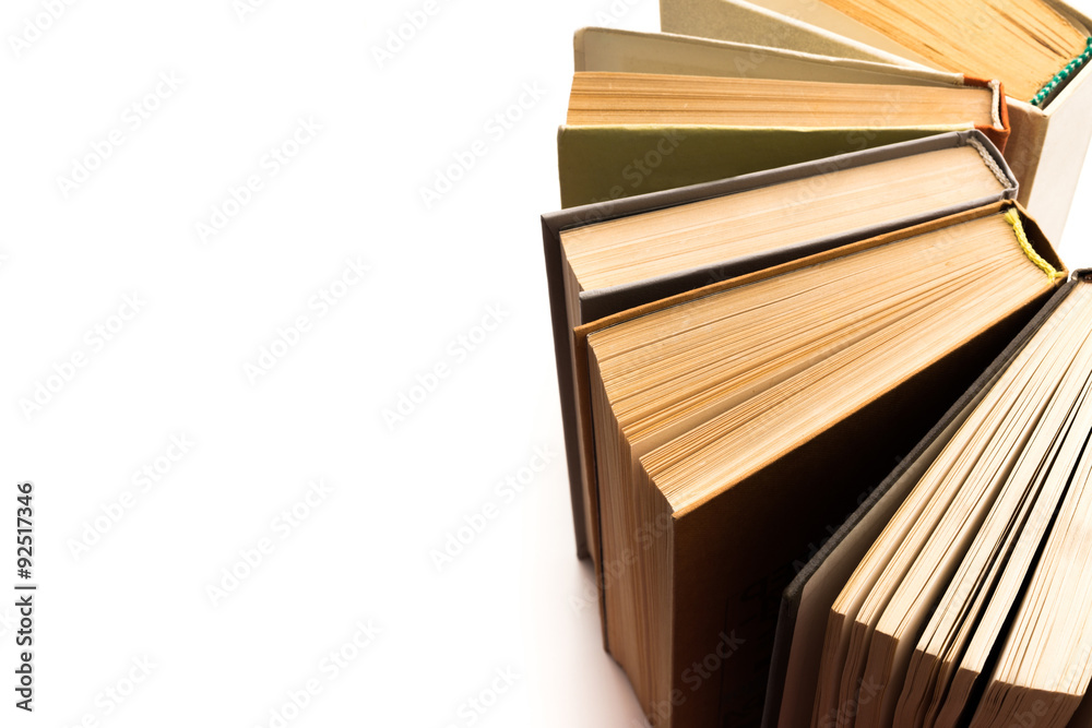 A pile of books A pile of books