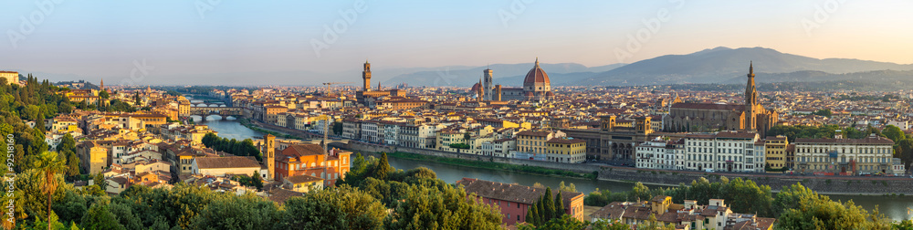 Florence city skyline panorama - Florence - Italy