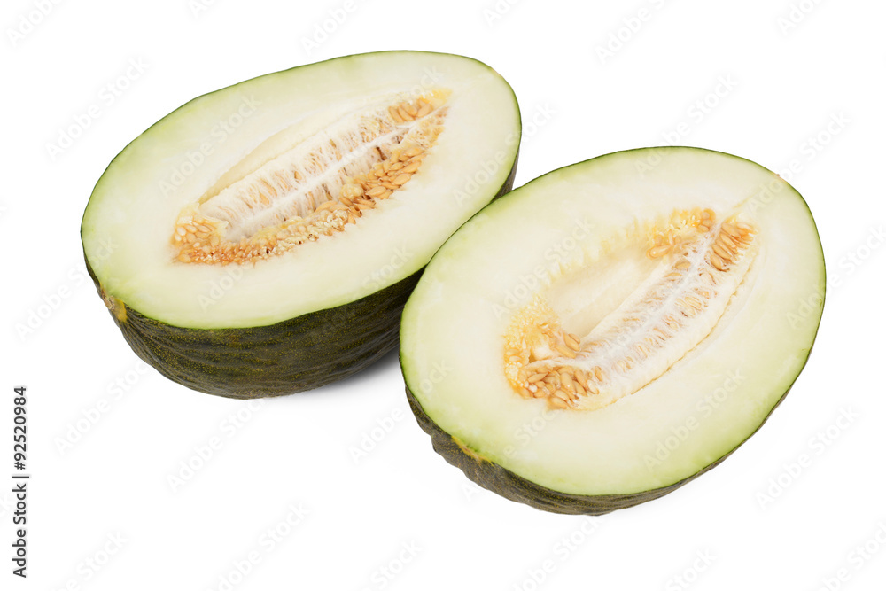 Honigmelone, Melone grün Honigmelone, Melone grün